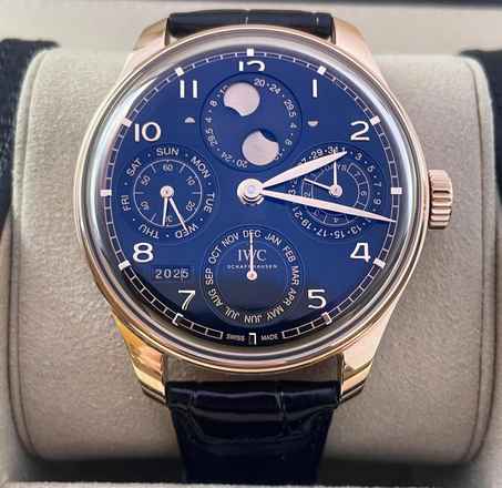  IWC Portugieser Ewiger Kalender Perpetual Calendar 44 ROSEGOLD FULL SET WITH BOX AND PAPERS - 99% NEW year:2025 