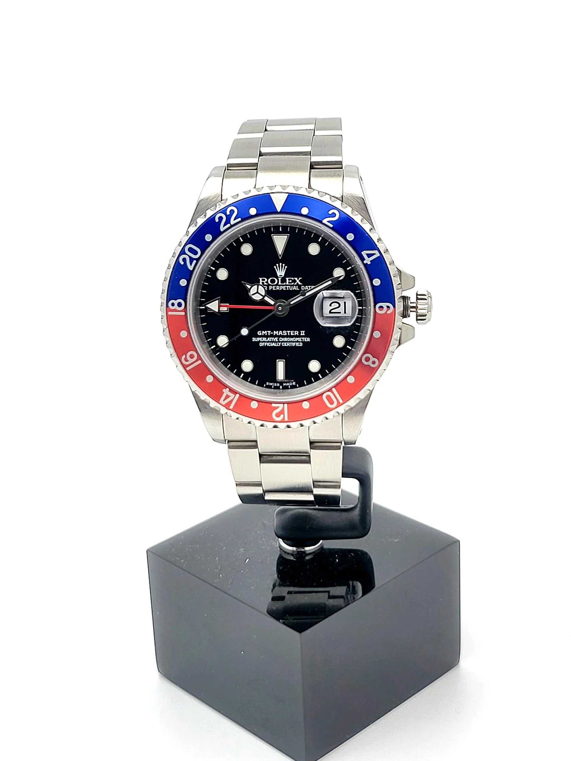 Rolex GMT-Master II Pepsi with Box SEL 2003