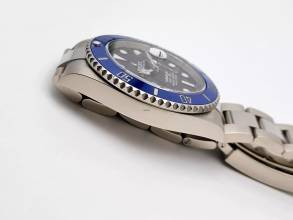 Thumbnail von Rolex Submariner Date Smurf cooki monster 18 kt. Gold Full Set 2022