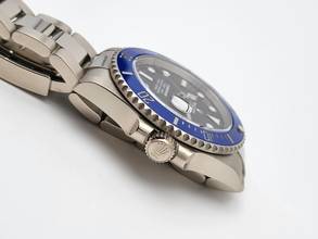 Thumbnail von Rolex Submariner Date Smurf cooki monster 18 kt. Gold Full Set 2022