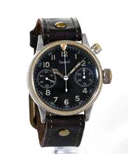 Thumbnail von Hanhart Monopusher - Chronograph WW2 Fliegeruhr - Traumhafter Originalzustand