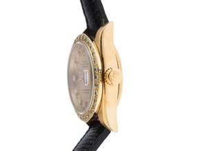 Thumbnail von Rolex Lady-Datejust Diamanten open 6/9 Ref.69178 1991 Box&Beschreibung sehr gut Vintage Datejust Lady Diamanten 18kt Gelbgold open 6/9