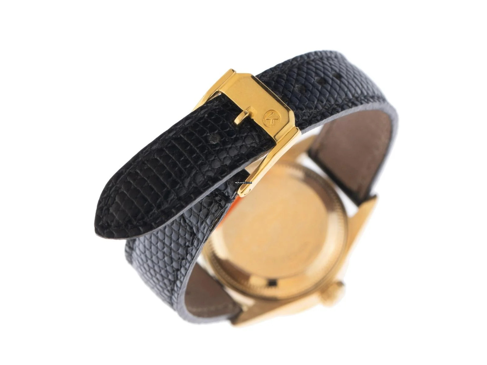 Thumbnail von Rolex Lady-Datejust Diamanten open 6/9 Ref.69178 1991 Box&Beschreibung sehr gut Vintage Datejust Lady Diamanten 18kt Gelbgold open 6/9