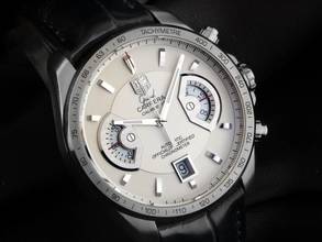 Thumbnail von TAG Heuer Grand Carrera Ref.CAV511B.FC6225 2013 Full Set wie Neu Vintage Grand Carrera Krokoleder Faltschließe