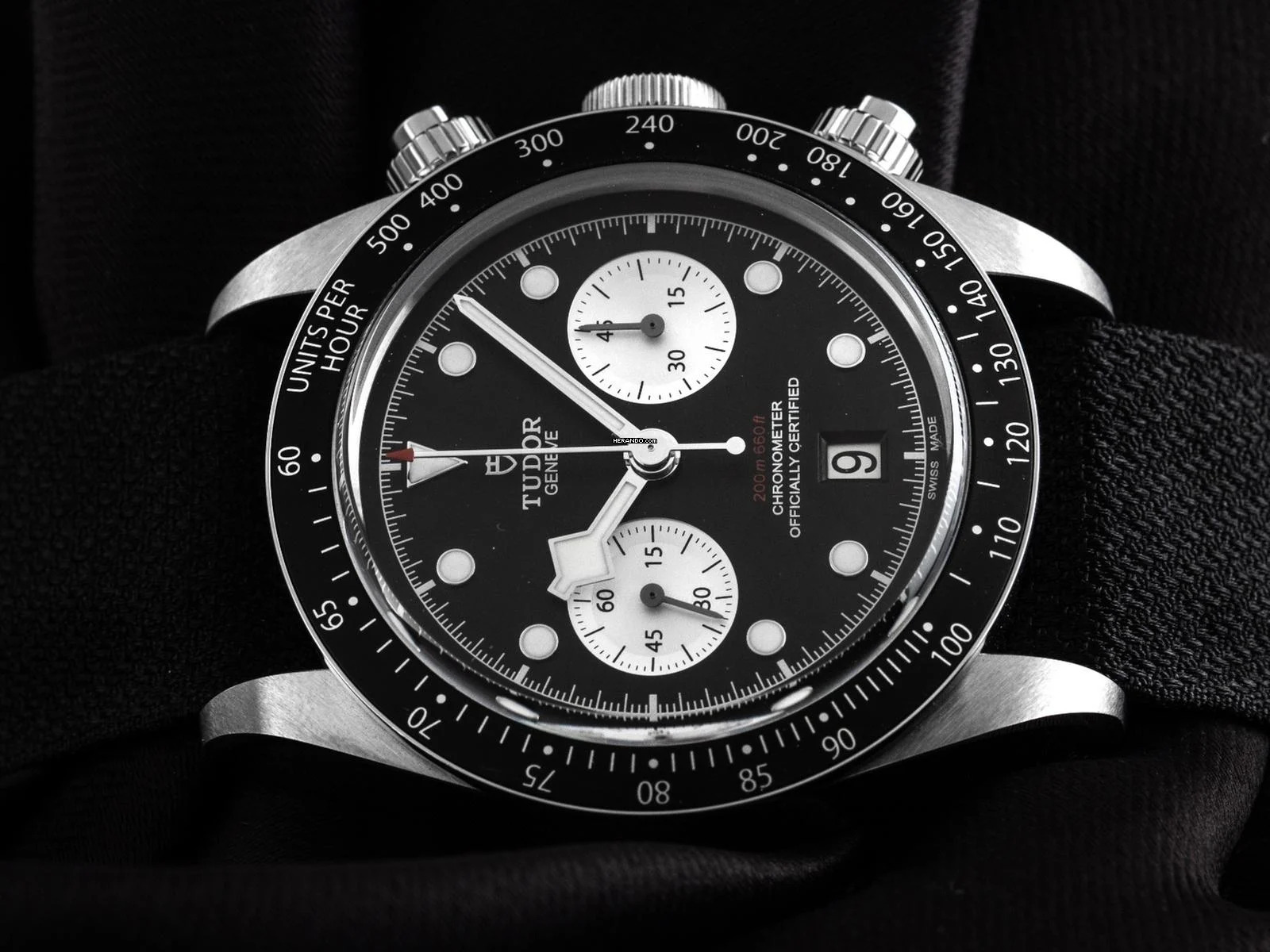  Tudor Black Bay Chrono Ref.M79360N-0001 2025 Full Set Ungetragen Black Bay Chrono 