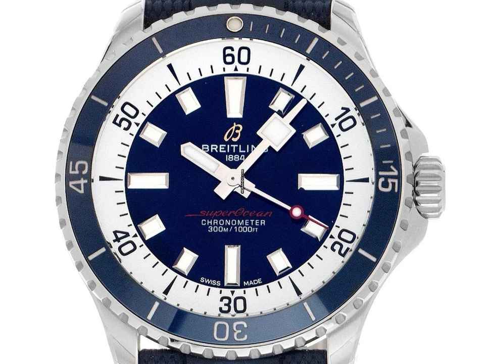  Breitling Superocean 42 Ref.A17375E71C1S1 2025 Full Set Ungetragen Superocean Automatic 42 Faltschließe 