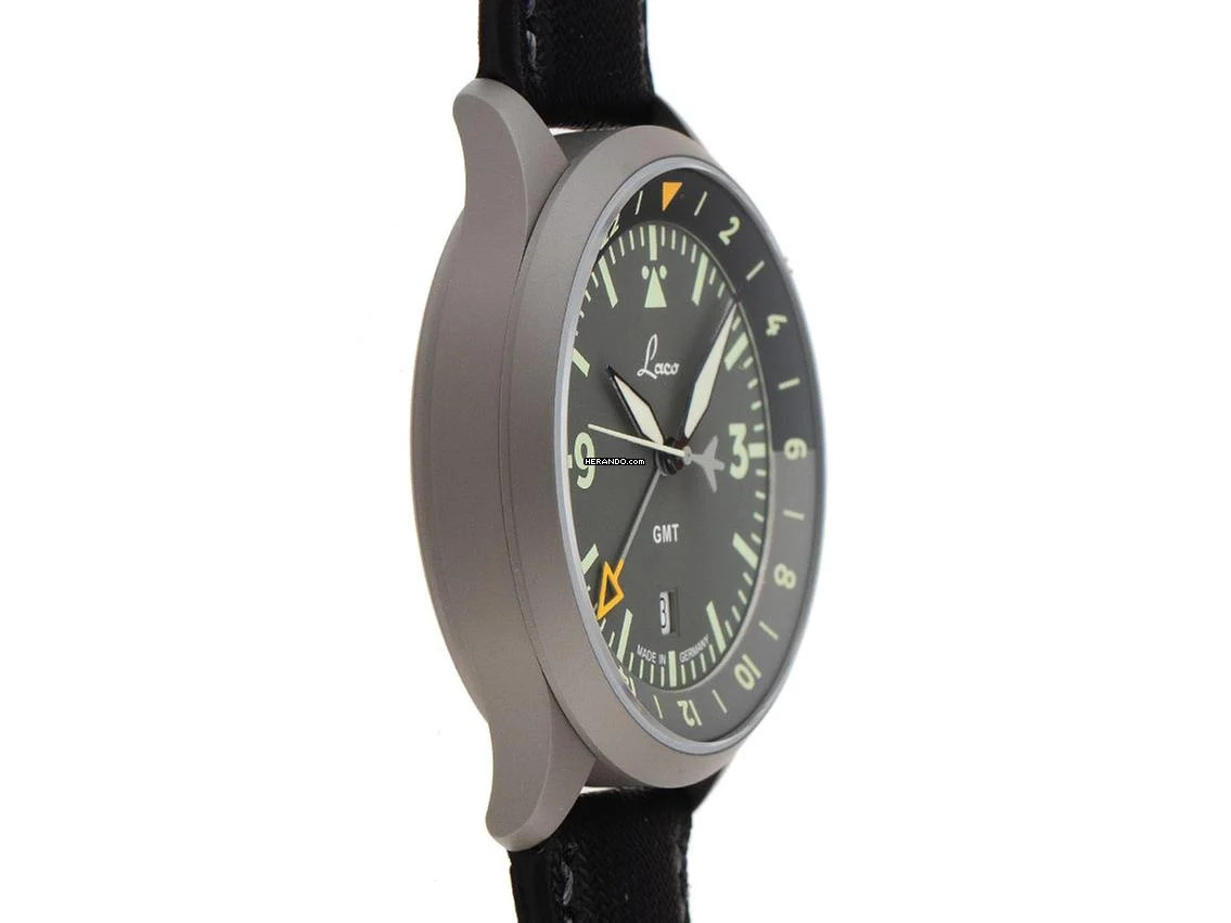 Thumbnail von Laco Frankfurt GMT Ref.862120.2 2024 Full Set Ungetragen Frankfurt GMT