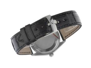 Thumbnail von Rolex Oyster Perpetual 34 Ref.1002 1966 original Box sehr gut Vintage Oyster Perpetual Krokoleder