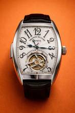 Thumbnail von Franck Muller Platinum Tourbillon Repetition Watch 36 X 50MM. 7880 RMT RARE Rarität Platinum Tourbillon Repetition Herrenuhr mit Box