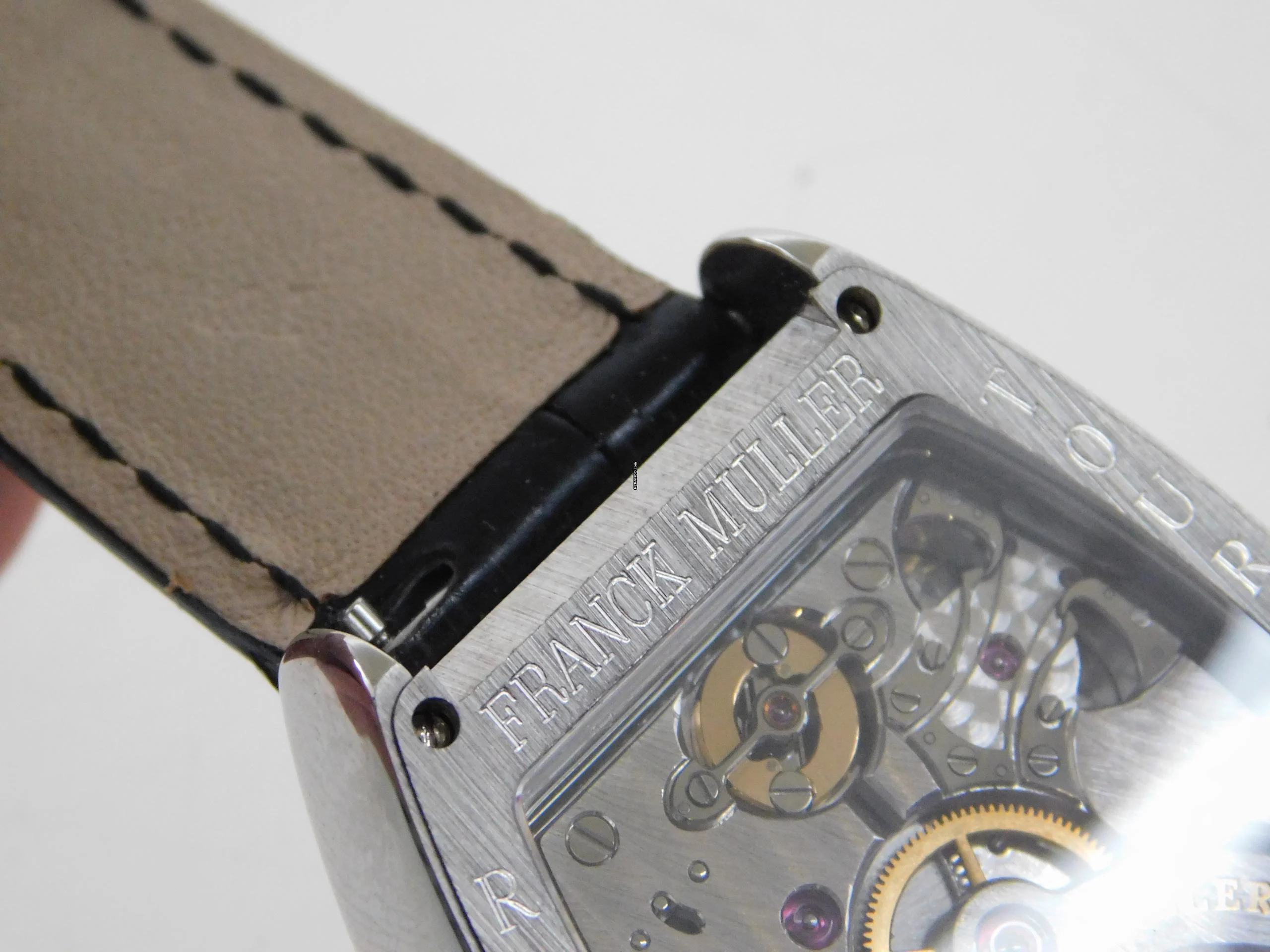 Thumbnail von Franck Muller Platinum Tourbillon Repetition Watch 36 X 50MM. 7880 RMT RARE Rarität Platinum Tourbillon Repetition Herrenuhr mit Box