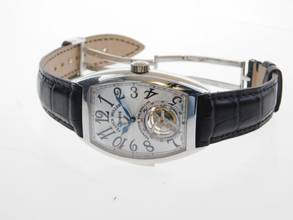 Thumbnail von Franck Muller Platinum Tourbillon Repetition Watch 36 X 50MM. 7880 RMT RARE Rarität Platinum Tourbillon Repetition Herrenuhr mit Box