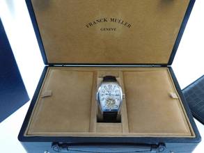 Thumbnail von Franck Muller Platinum Tourbillon Repetition Watch 36 X 50MM. 7880 RMT RARE Rarität Platinum Tourbillon Repetition Herrenuhr mit Box