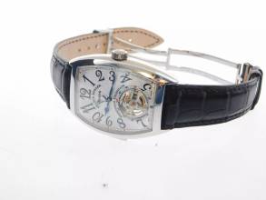 Thumbnail von Franck Muller Platinum Tourbillon Repetition Watch 36 X 50MM. 7880 RMT RARE Rarität Platinum Tourbillon Repetition Herrenuhr mit Box