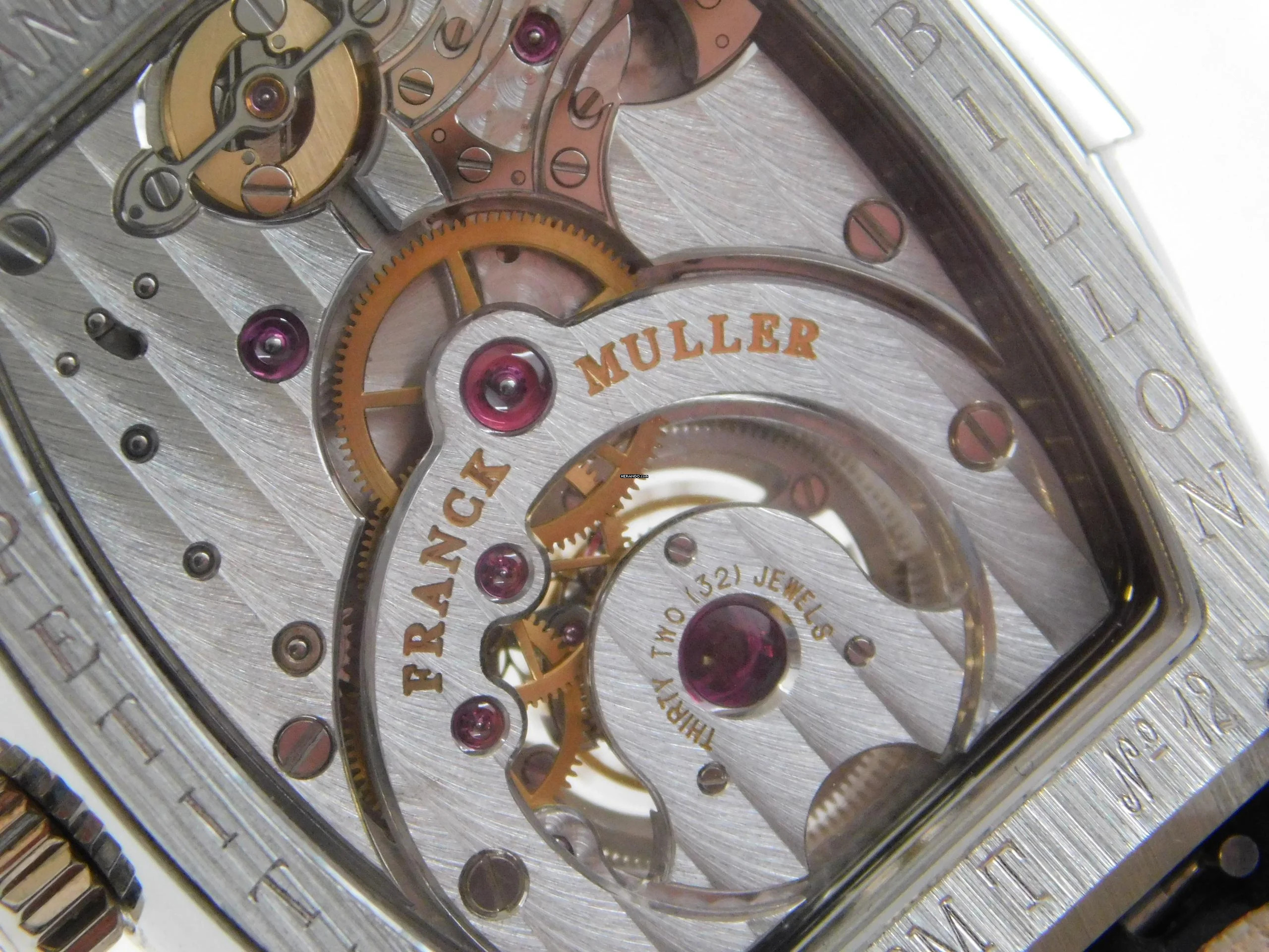 Thumbnail von Franck Muller Platinum Tourbillon Repetition Watch 36 X 50MM. 7880 RMT RARE Rarität Platinum Tourbillon Repetition Herrenuhr mit Box