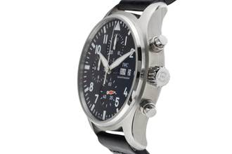 Thumbnail von IWC Fliegeruhr Chronograph Fliegerchronograph Chronograph Stahl Automatik Ref. IW378001 B&P 2023