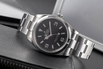 Thumbnail von Rolex Explorer Oyster Edelstahl Automatik Herrenuhr Ref. 124270 B&P 2022