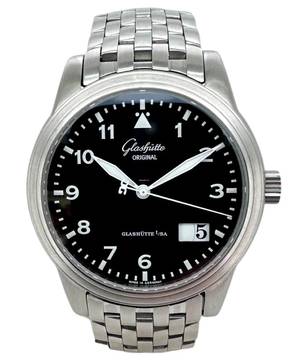  Glashütte Original Senator Navigator Panoramadatum Referenz 39-42-07-12-04 