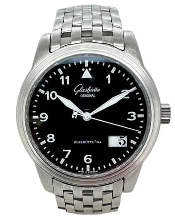  Glashütte Original Senator Navigator Panoramadatum Referenz 39-42-07-12-04 