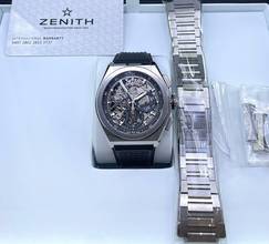 Thumbnail von Zenith Defy El Primero 21 FULL SET WITH BOX AND PAPERS like NEW year:2022 / 2 Straps