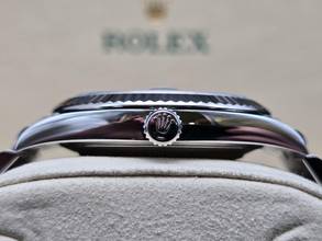 Thumbnail von Rolex Datejust 41 41mm Jubilee 126334 Blue dial Jubilee Like New Full Set 9-2025