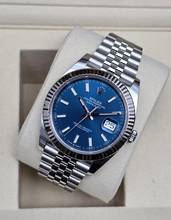 Thumbnail von Rolex Datejust 41 41mm Jubilee 126334 Blue dial Jubilee Like New Full Set 9-2025