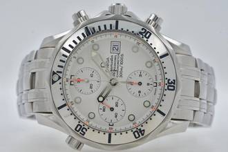 Thumbnail von Omega Seamaster Diver 300 M Professional Chronograph 2598.20 White Dial