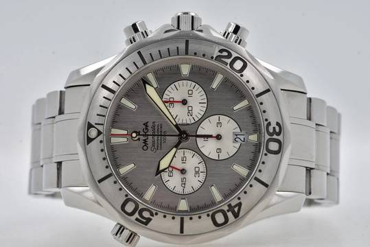  Omega Seamaster Chronograph US Special Edition Silver Dial 2589.30 