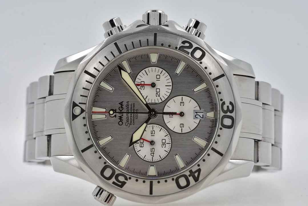  Omega Seamaster Chronograph US Special Edition Silver Dial 2589.30 