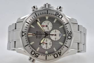 Thumbnail von Omega Seamaster Chronograph US Special Edition Silver Dial 2589.30