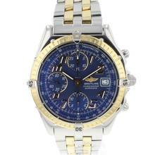 Thumbnail von Breitling Chronomat Vitesse Steel/Gold Blue Arabic Dial