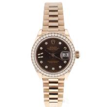 Thumbnail von Rolex Lady-Datejust 28 Everose Diamond