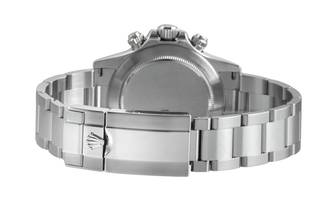 Thumbnail von Rolex Daytona Black Dial Chronograph Stahl Automatik Herrenuhr Ref. 116520 B&P