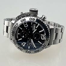 Thumbnail von U-Boat Doppiotempo Chrono SS 46 mm 9016 MT Stahlgehäuse Stahl Kautschuk und Lederarmband Full Set Erstkauf 04/2019 Originalzustand nicht poliert