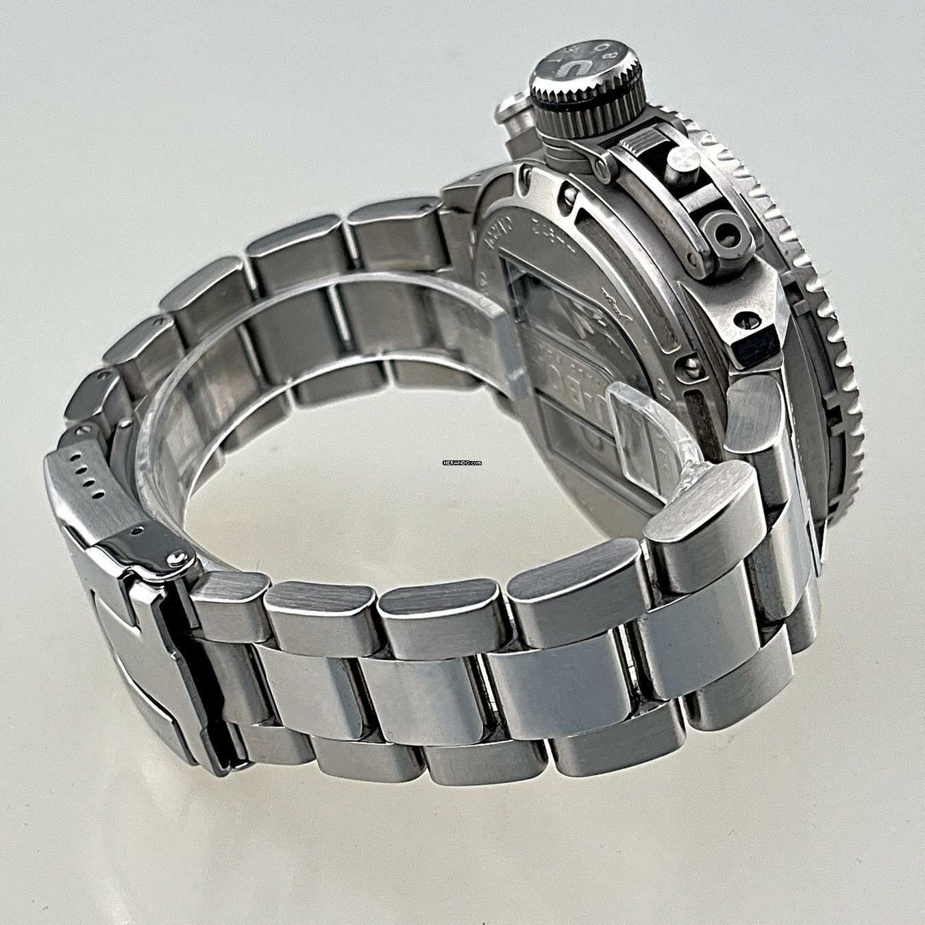 Thumbnail von U-Boat Doppiotempo Chrono SS 46 mm 9016 MT Stahlgehäuse Stahl Kautschuk und Lederarmband Full Set Erstkauf 04/2019 Originalzustand nicht poliert