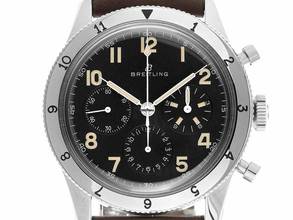 Thumbnail von Breitling Aviator 8 AVI Ref. 765 1953 Re-Edition Stahl Handaufzug Chronograph Armband Leder Faltschließe Limitiert 41mm Ref.AB0920131B1X1 2024 Box&Pap. Full Set Ungetragen AVI Ref. 765 1953 Re-Edition