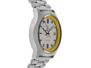 Thumbnail von Omega Seamaster Big Yellow Ref.166.066 1969 original Box sehr gut Vintage Seamaster Big Yellow