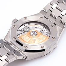 Thumbnail von Audemars Piguet Royal Oak Selfwinding 37 Blue – 15450ST.OO.1256ST.03 – like NEW – 2018 Full Set