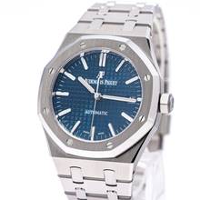 Thumbnail von Audemars Piguet Royal Oak Selfwinding 37 Blue – 15450ST.OO.1256ST.03 – like NEW – 2018 Full Set