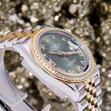 Thumbnail von Rolex Datejust 36 Green Diamond – 126283RBR – like NEW – 2019 Full Set Lc100