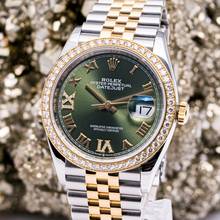 Thumbnail von Rolex Datejust 36 Green Diamond – 126283RBR – like NEW – 2019 Full Set Lc100
