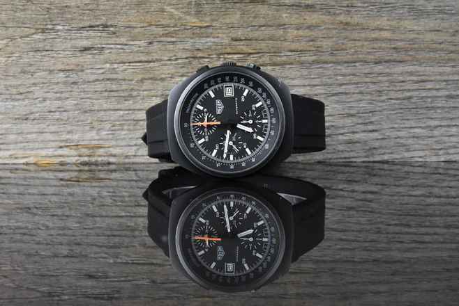  Heuer Lemania Chronograph unpoliert - nice Vintage - Automatik 