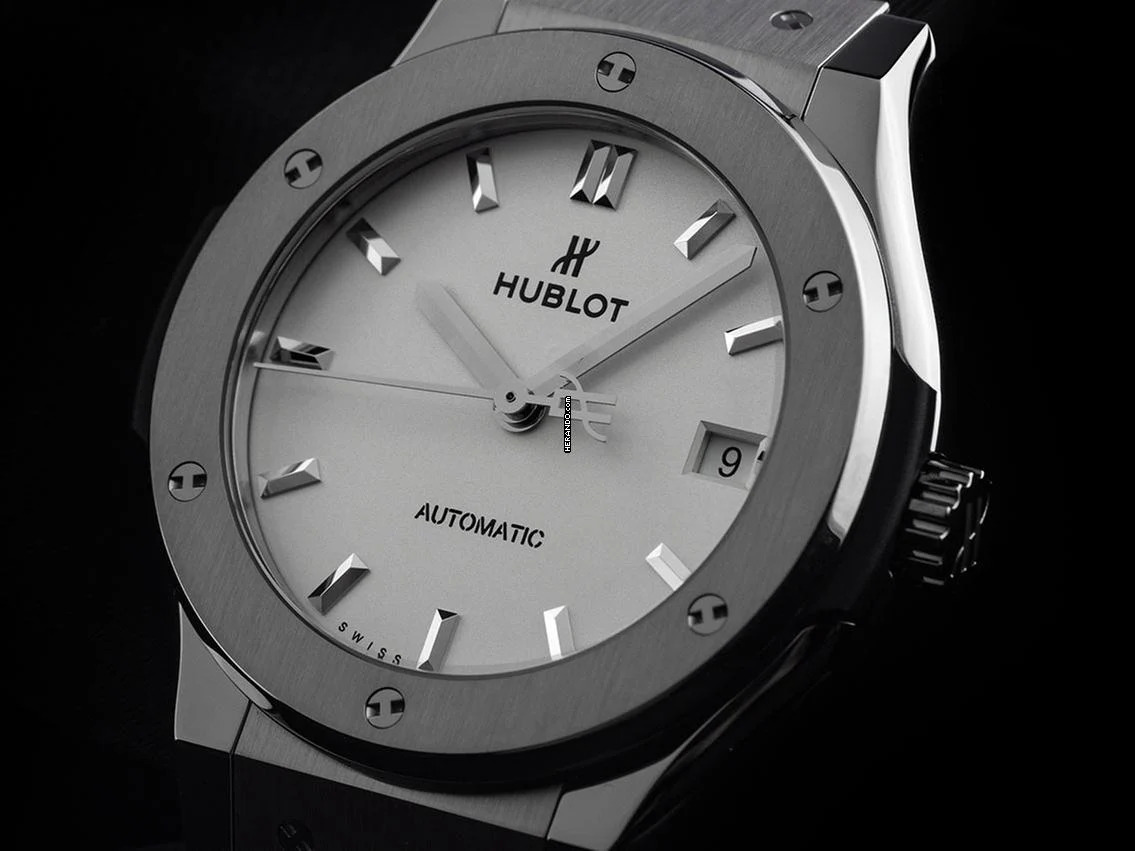Thumbnail von Hublot Classic Fusion Titan Ref.565.NX.2611.RX 2025 Full Set Ungetragen Classic Fusion Titanium Faltschließe