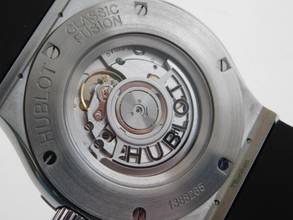 Thumbnail von Hublot Classic Fusion Racing Grey im Full Set aus 2021 LC 100 Deutschland Neuzustand mit Kautschukband und Faltschließe