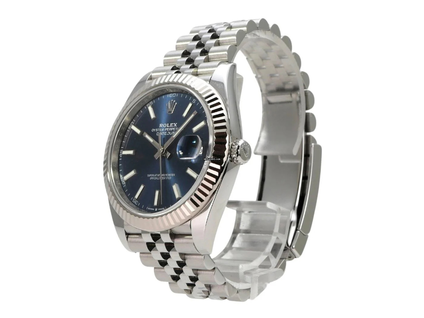 Thumbnail von Rolex Datejust 41 Ref. 126334 Edelstahl / Weißgold Blau Jubile-Band