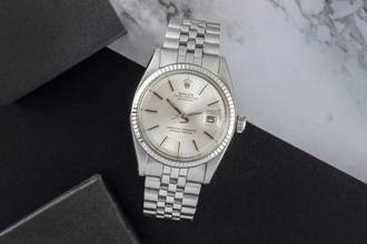 Thumbnail von Rolex Datejust 36 Stahl / Weissgold Automatik Herrenuhr Ref. 1601 Klassiker