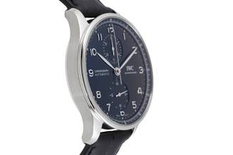 Thumbnail von IWC Portugieser Chronograph Automatik Stahl Ref. IW371609 B&P 2020