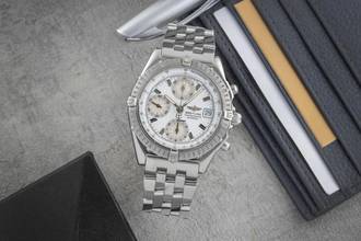 Thumbnail von Breitling Chronomat Chronograph Edelstahl Automatik Herrenuhr Ref. A13352