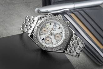 Thumbnail von Breitling Chronomat Chronograph Edelstahl Automatik Herrenuhr Ref. A13352