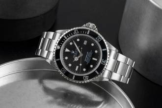 Thumbnail von Rolex Sea-Dweller 4000 Oyster Edelstahl Automatik Herrenuhr Ref. 16600 S-Serie