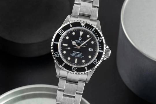  Rolex Sea-Dweller 4000 Oyster Edelstahl Automatik Herrenuhr Ref. 16600 S-Serie 
